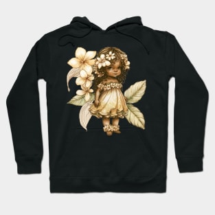 Plumeria Flower Fairy Girl Cute Hawaii Cicely Mary Barker Hoodie